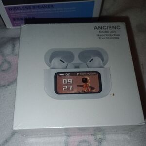 Wireless ANC Earbuds in White
